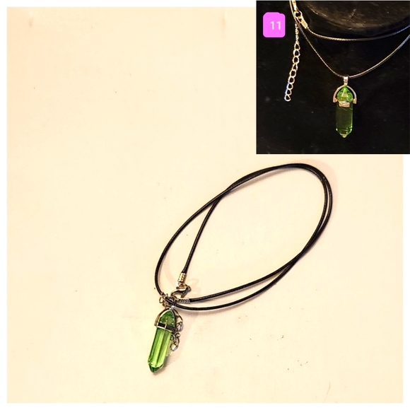 Green Fluorite Necklace - Picture 2 of 2